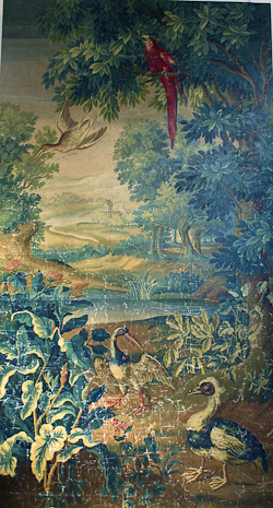 verdure with birds