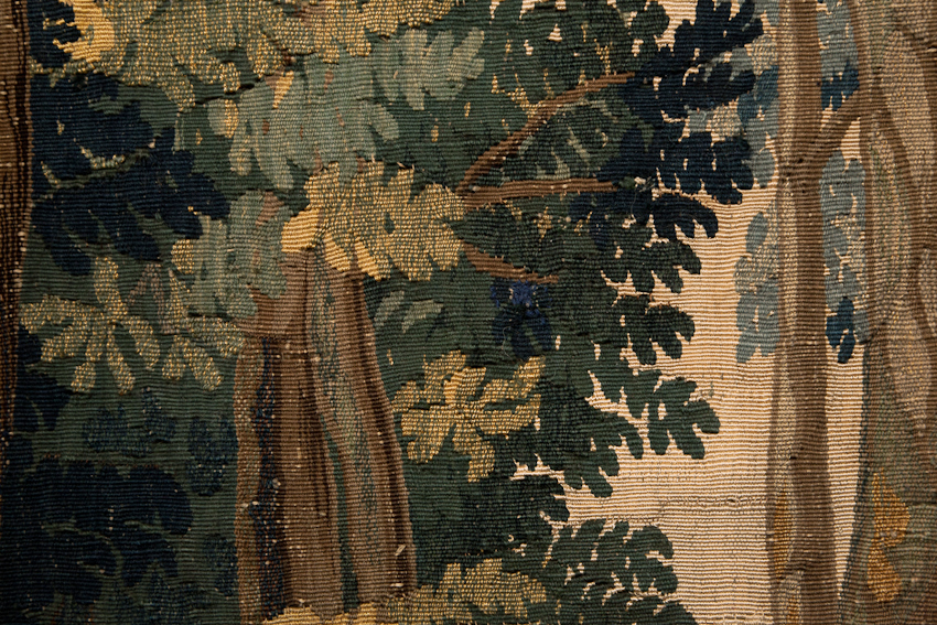 green foliage mortlake tapestry