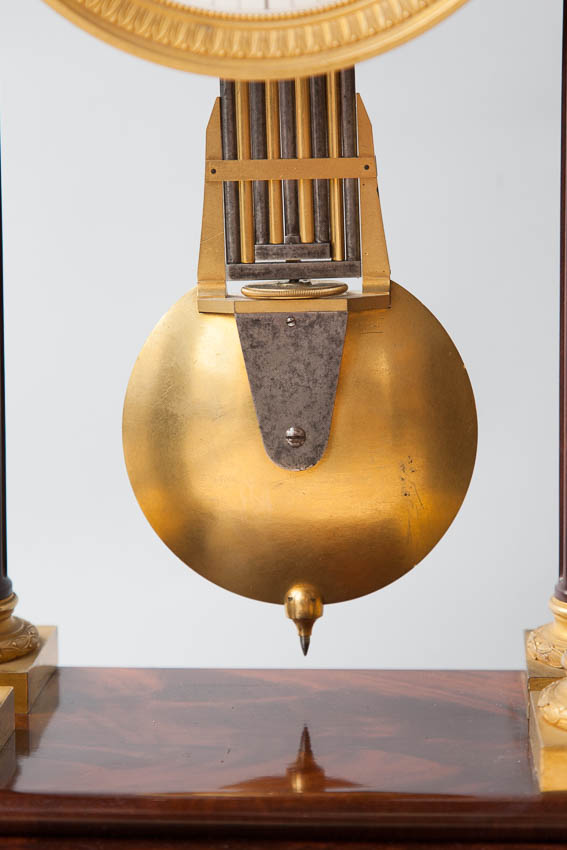 gilt bronze pendulum