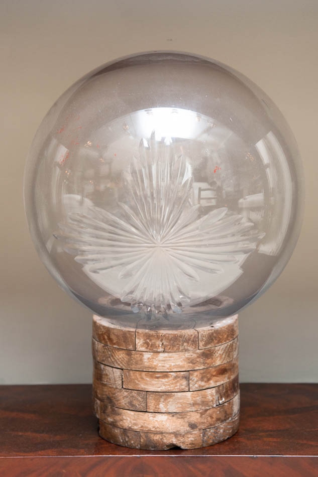 glass apothecary ball