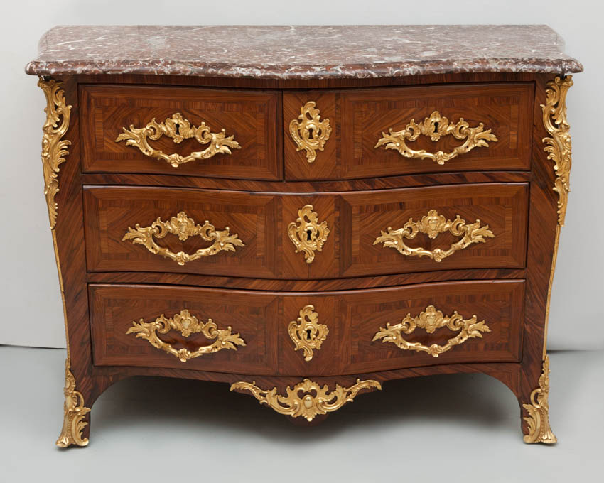 Louis xv rosewood commode stamped criaerd for sale at Julia Boston Antiques