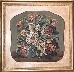square floral cartoon