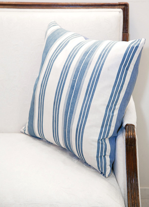 ticking cushion