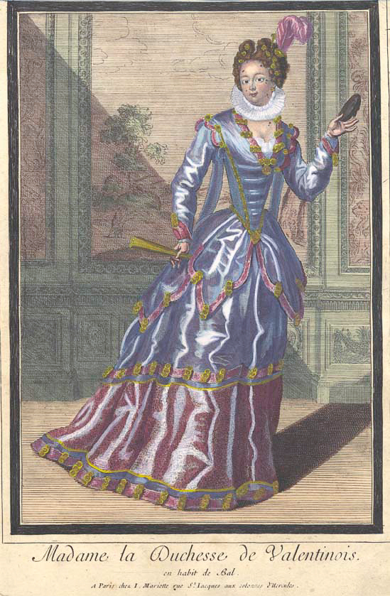 french costume prints