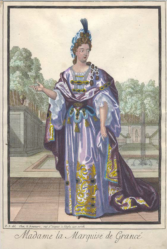 french costume prints