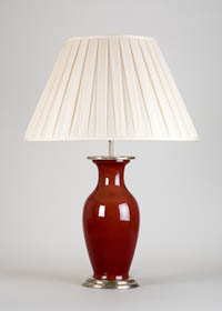 Sang de beuf Table Lamp